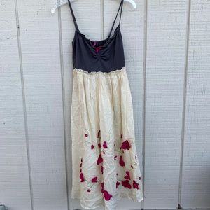 Anthropology Pinkerton Floral Dress